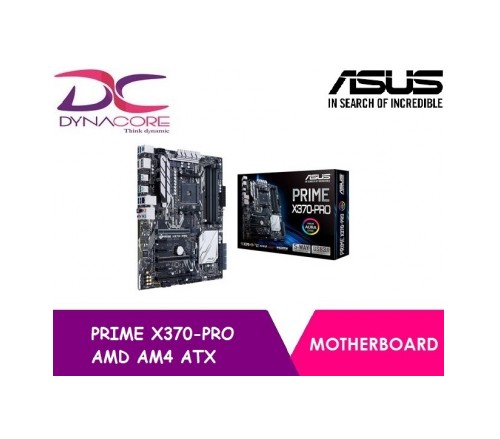 Asus PRIME X370 PRO AMD AM4 ATX motherboard Dynacore Simlim